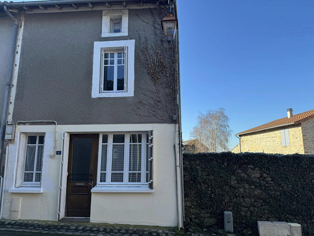 HAUTE VIENNE - Chateauponsac - Petite maison de bourg à vendre avec 2 chambres
