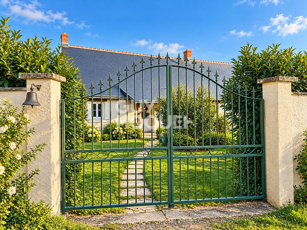 Vente Maison Le Merle Blanc ? Propriété de caractère avec piscine et dépendances sur près de 5 hectares Luynes