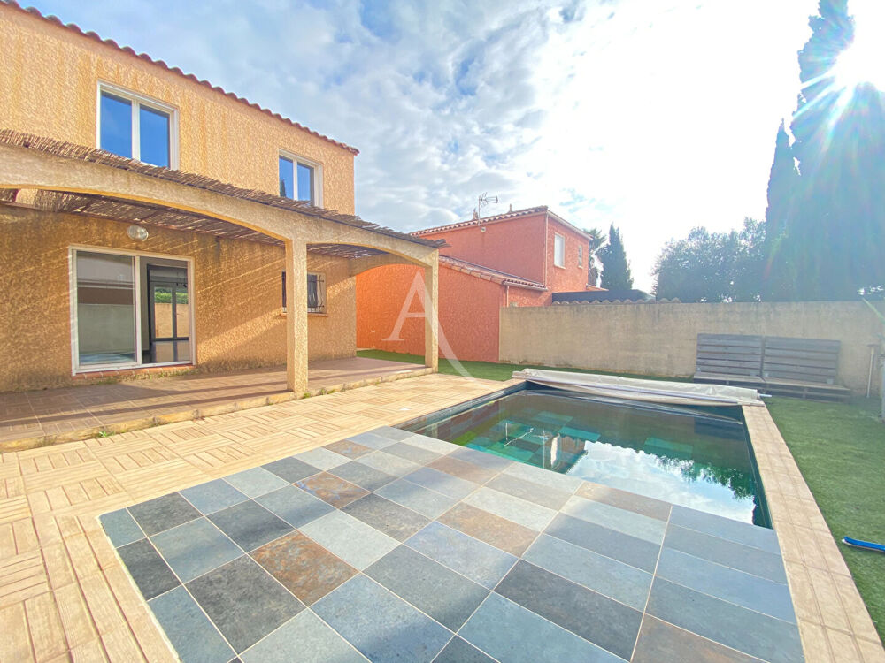Location Maison SIGEAN - Maison 4 pièces en R+1 avec garage, terrasse et piscine Sigean