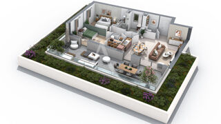  Appartement � vendre 3 pi�ces 1 m�