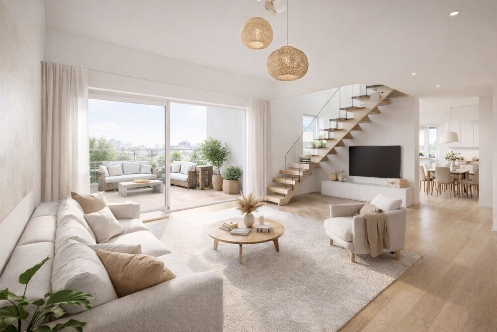 A VISITER ! Magnifique 5P Duplex - Dernier étage - Terrasse & Parkings - Voisins-le-Bretonneux