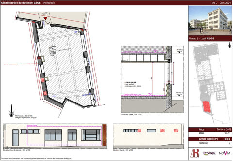 Murs commerciaux - Montbrison 93m&sup2;  - belle visibilit&eacute; - id&eacute;al profession lib&eacute;rale ou commerce de proximit&eacute; 165726 42600 Montbrison
