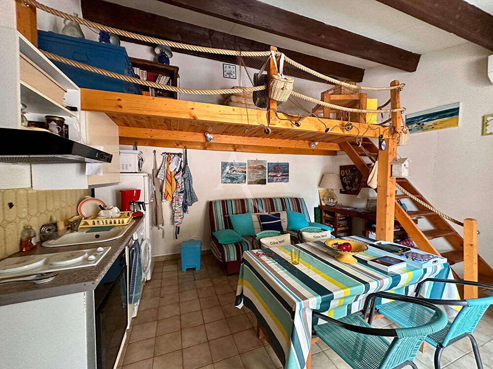 Charmante Maison 3 faces type T2 Port Leucate
