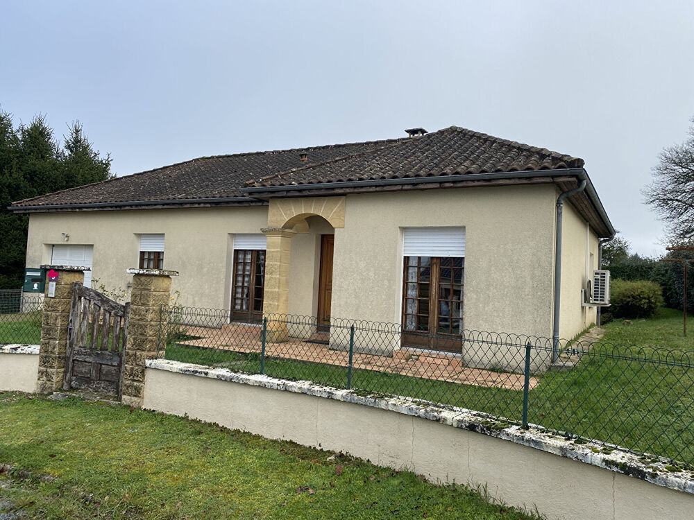 ROUFFIGNAC, MAISON plain pied 86 m2 + garage, terrain 720m²