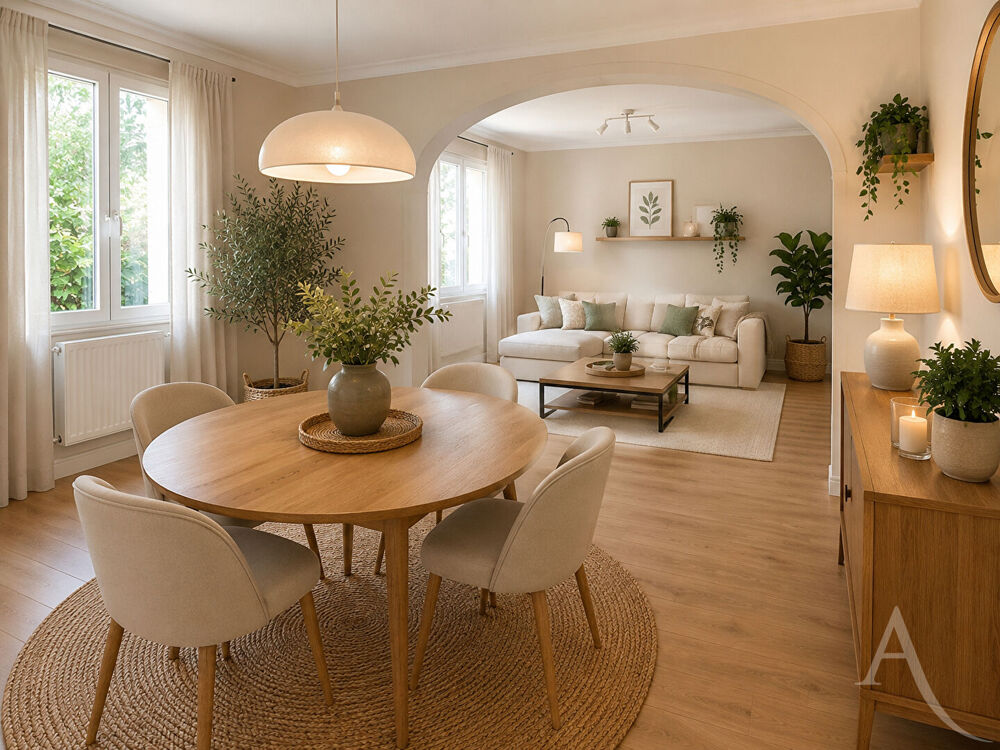 Appartement Grenoble 3p 66 m² avec terrasse