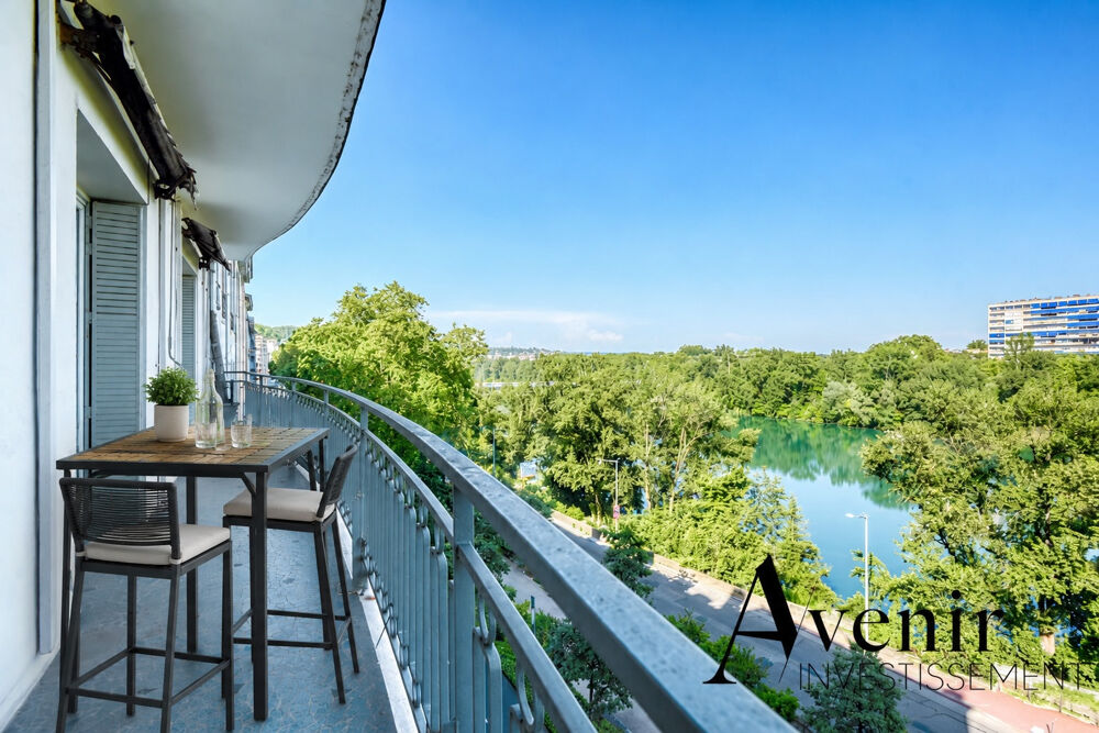 Appartement T5 158m2 - 3 chambres - Balcon - Vue Rhône à Lyon 4ème