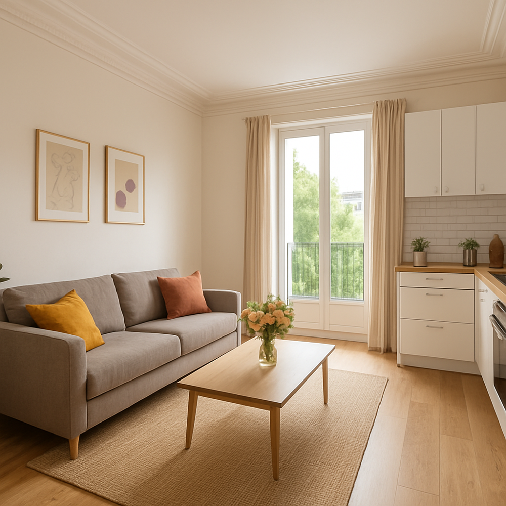 Appartement 2 pièces de 53 m2 (Saint-Clément-de-Rivière)