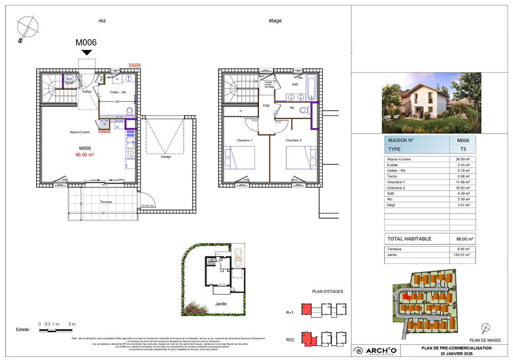 Vente Maison ALLINGES - Maisons 3 pièces - 66m² Allinges