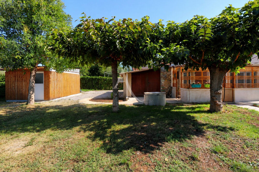 Vente Maison VILLA LUMINEUSE AU CALME AVEC TERRASSE DEPENDANCE GARAGE JARDIN ARBORE PUIT Oraison