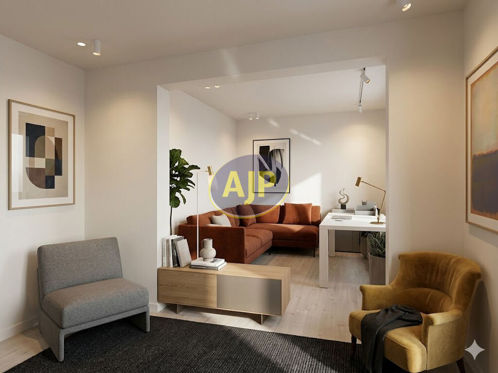 Appartement traversant 4 pièces 70m² dernier étage