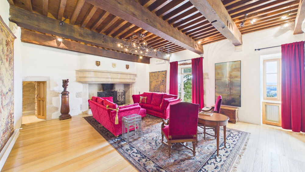 Vente Villa Château historique de 1501 avec vue panoramique et commodités à pied Parisot
