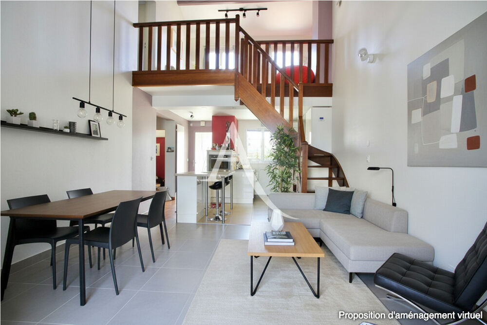 PALAVAS-LES-FLOTS - RIVE DROITE - MAISON RÉNOVÉE ACCÈS DIRECT AU CANAL - 86 M² ENVIRON - 3 CHAMBRES + MEZZANINE - GARAGE - TERRA
