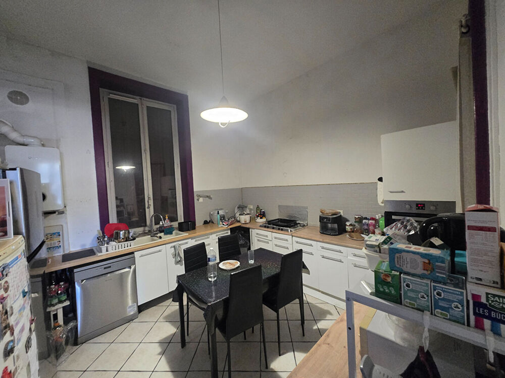 Vente Appartement Rive-de-Gier (42800) - Appartement T5 de 126 m² - Quai Fleurdelix - Immeuble bourgeois 1949 Rive de gier