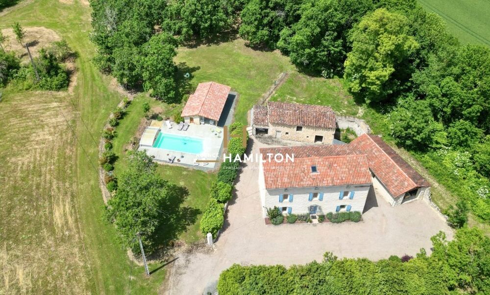 Vente Maison SUPERBE MAISON EN PIERRE RÉNOVÉE, AVEC BOIS ET TERRAINS ATTENANTS Cordes-sur-ciel