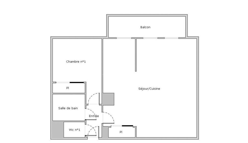 Vente Appartement Appartement Bussy  T2 48.1 m2 Bussy saint georges