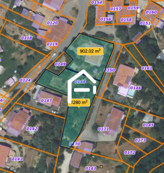  Terrain � vendre 1315 m�