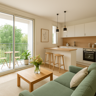  Appartement � vendre 2 pi�ces 43 m�