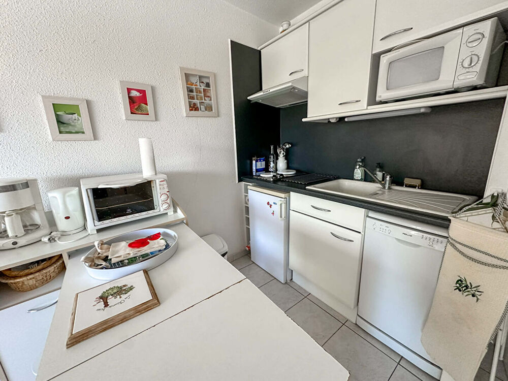 Studio cabine à La Grande Motte de 21.78m²