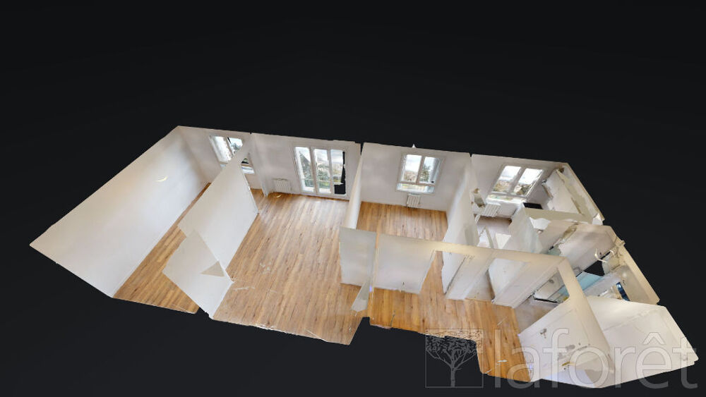 Location Appartement Rueil-Malmaison - 3P - 53.22 m² - RER A Rueil malmaison