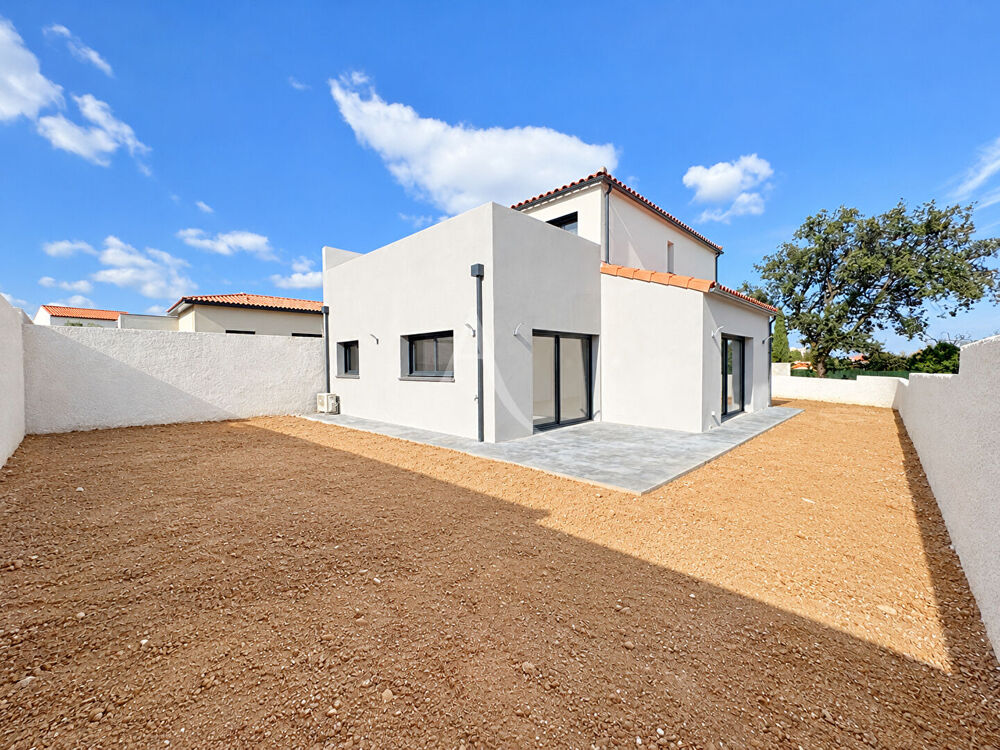 Vente Maison THUIR : Maison neuve en 3 faces - 130 m²  avec JARDIN PISCINABLE ET GARAGE ! Thuir