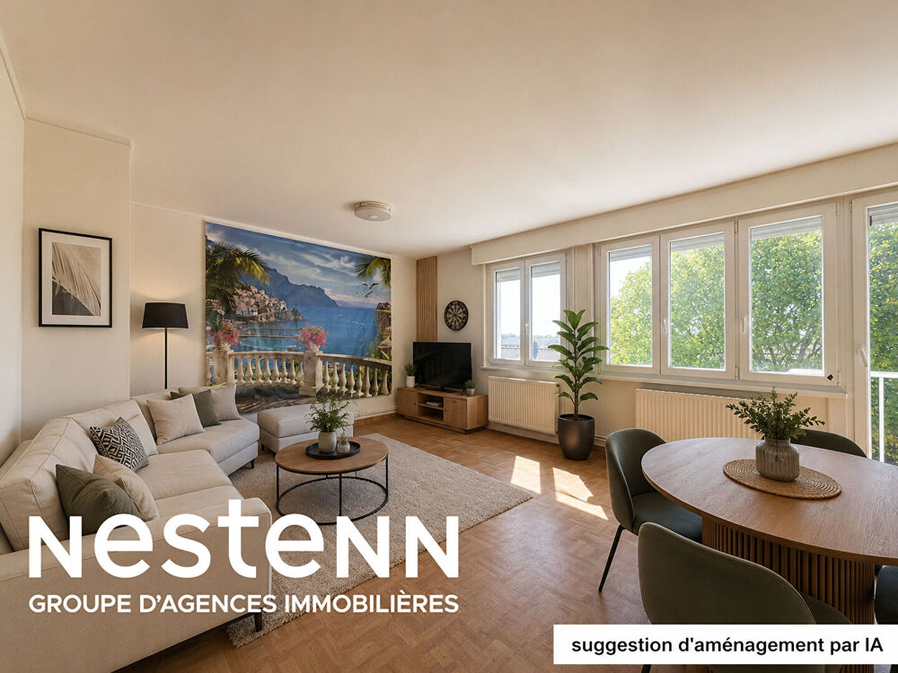 Vente Appartement LOMME / Secteur MAISON DES ENFANTS | Appartement T2 de 50 m² avec balcon, jardinet et caves Lomme