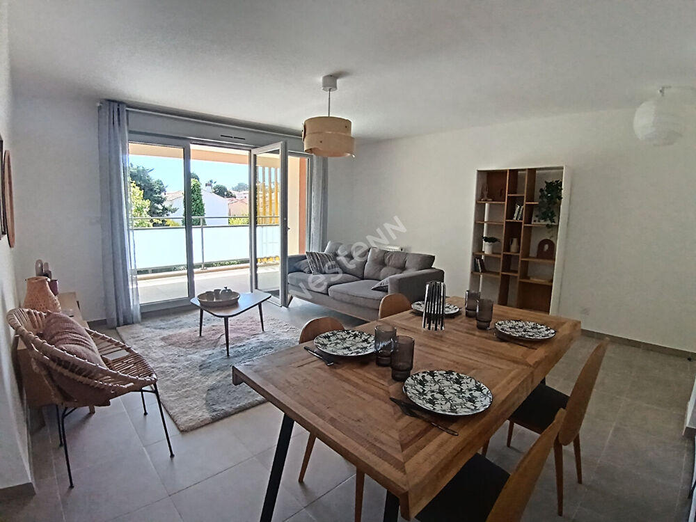 Vente Appartement Appartement T3 de 61,50m² avec terrasse de 8,50m² et 2 places de parking Six fours les plages
