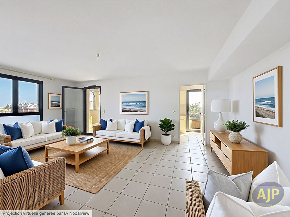 Vente Appartement Arcachon vue port T4 96m² Arcachon