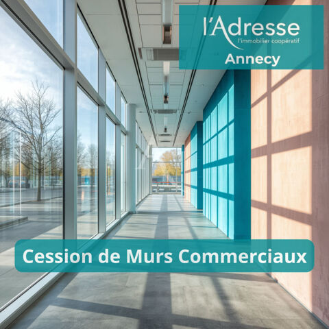 Vente murs commerciaux quartiers pi&eacute;ton 129000 74150 Rumilly