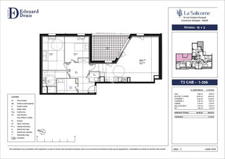  Appartement à vendre 3 pièces 82 m²