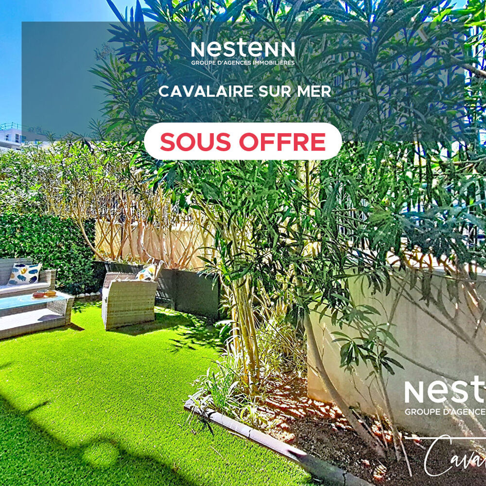 Appartement Cavalaire Sur Mer 3 pièce(s) proche commerces, plages et port avec terrasse et garage double !