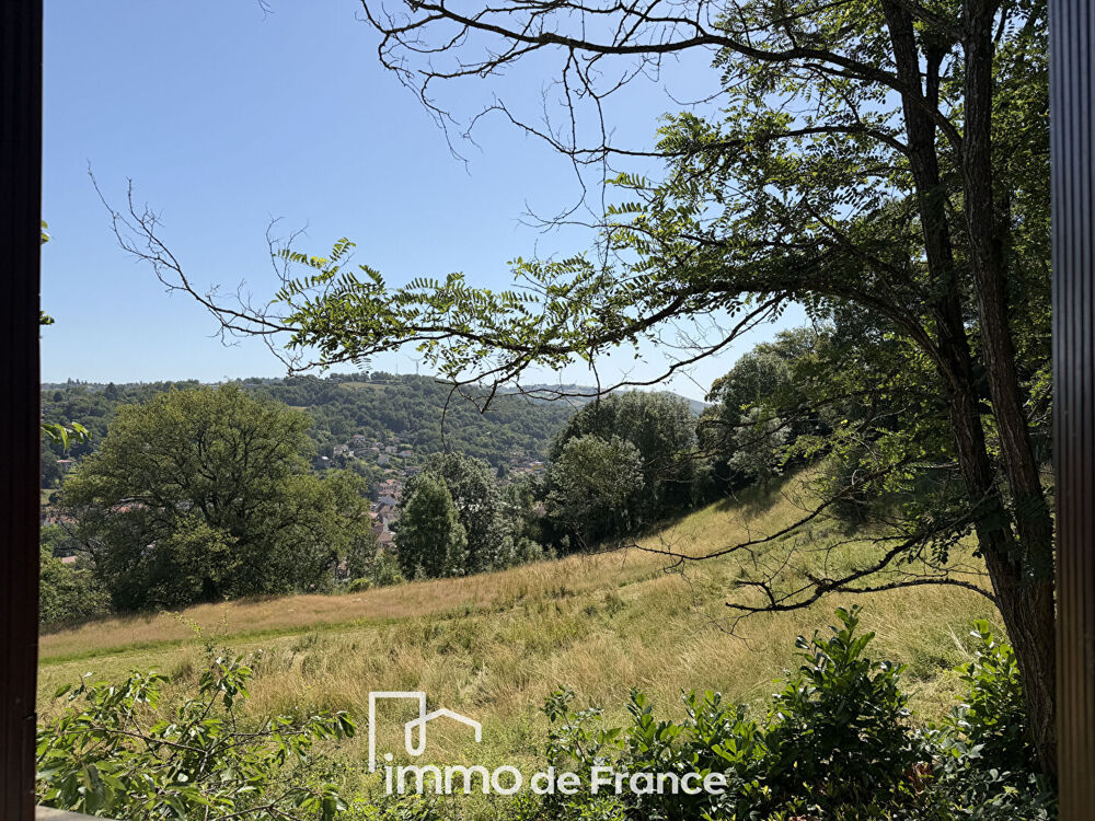 Maison sur hauteur Decazeville -95 m2 habitables- avec grand sous-sol