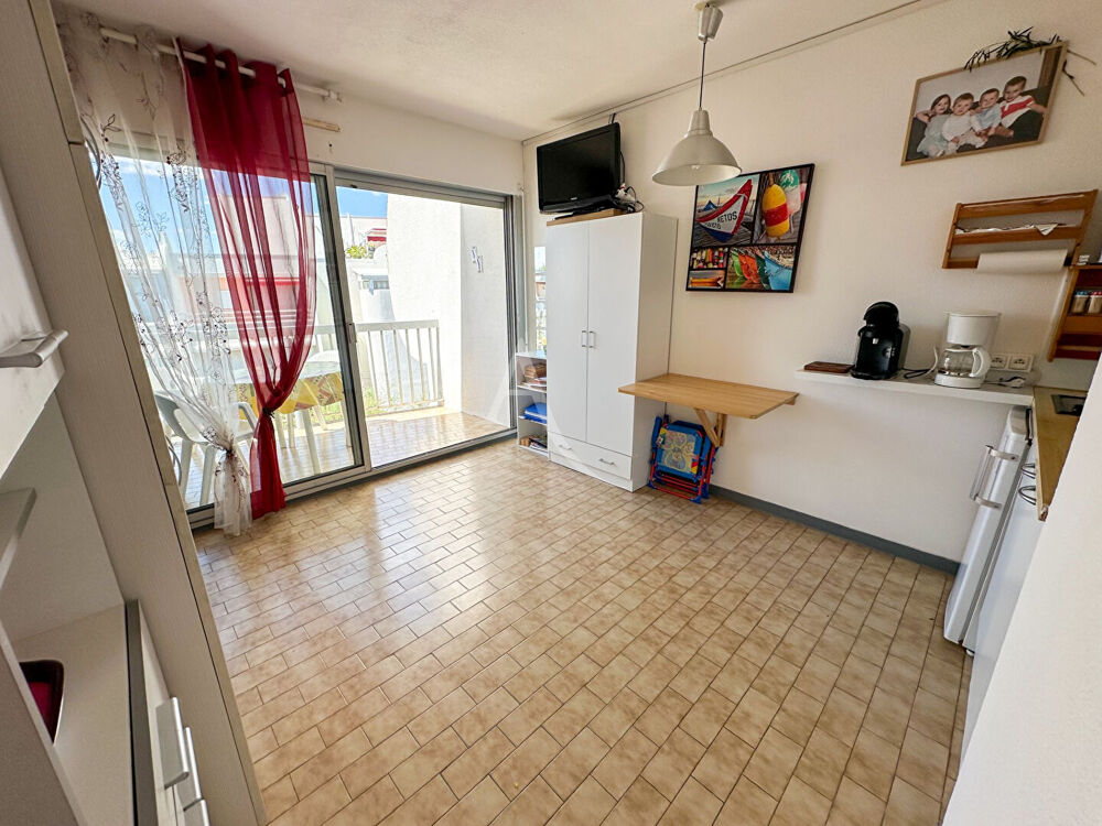 Vente Appartement Studio cabine dans résidence avec piscine La grande motte