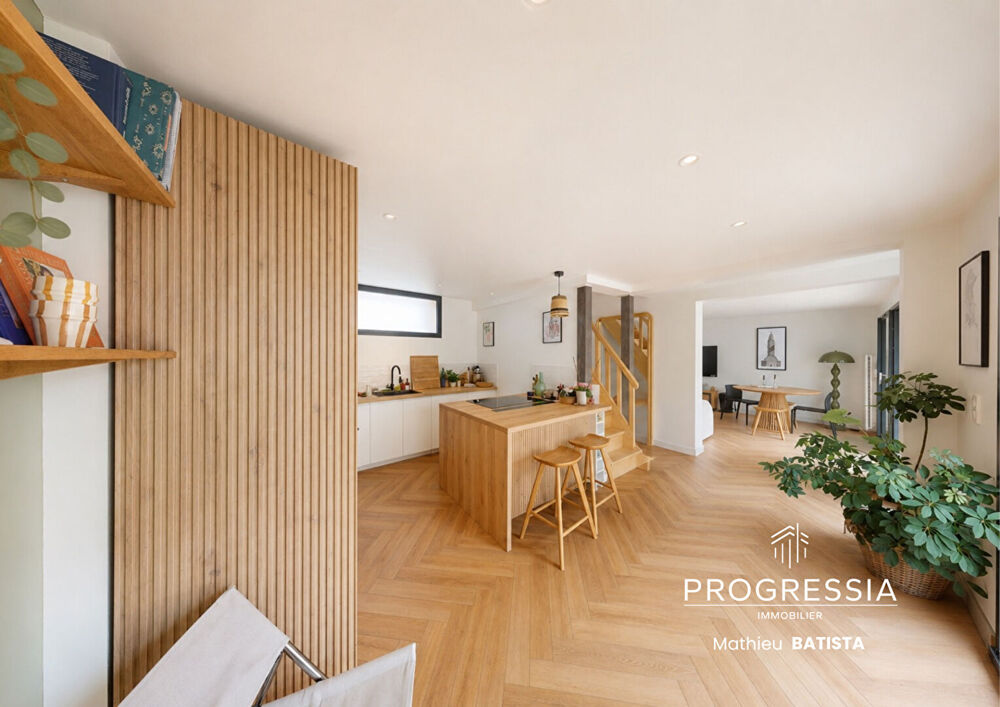 LE HAVRE - GOBELINS RARE À LA VENTE - Maison entièrement rénovée de 117 m² avec grande terrasse et double garage
