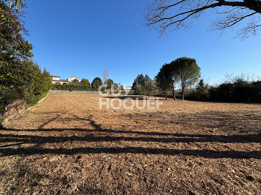 Vente Terrain Rare Terrain constructible 2827 m2 Aubenas