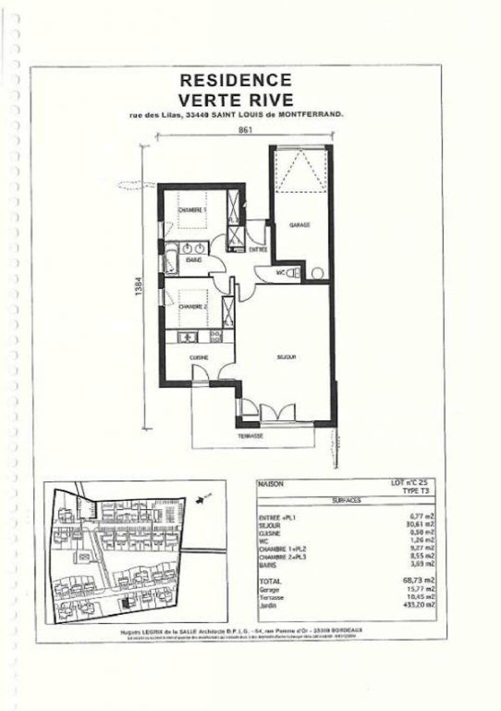 Location Maison VERTE RIVE C25 St louis de montferrand