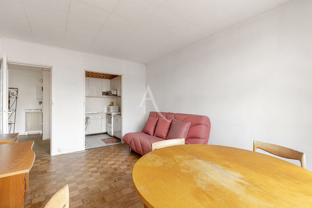 Vente Appartement Paris 18? - 2 pièces de 43,97 m² à rénover avec BOX fermé - 3 min Métro 12 (Marx Dormoy) Paris 18