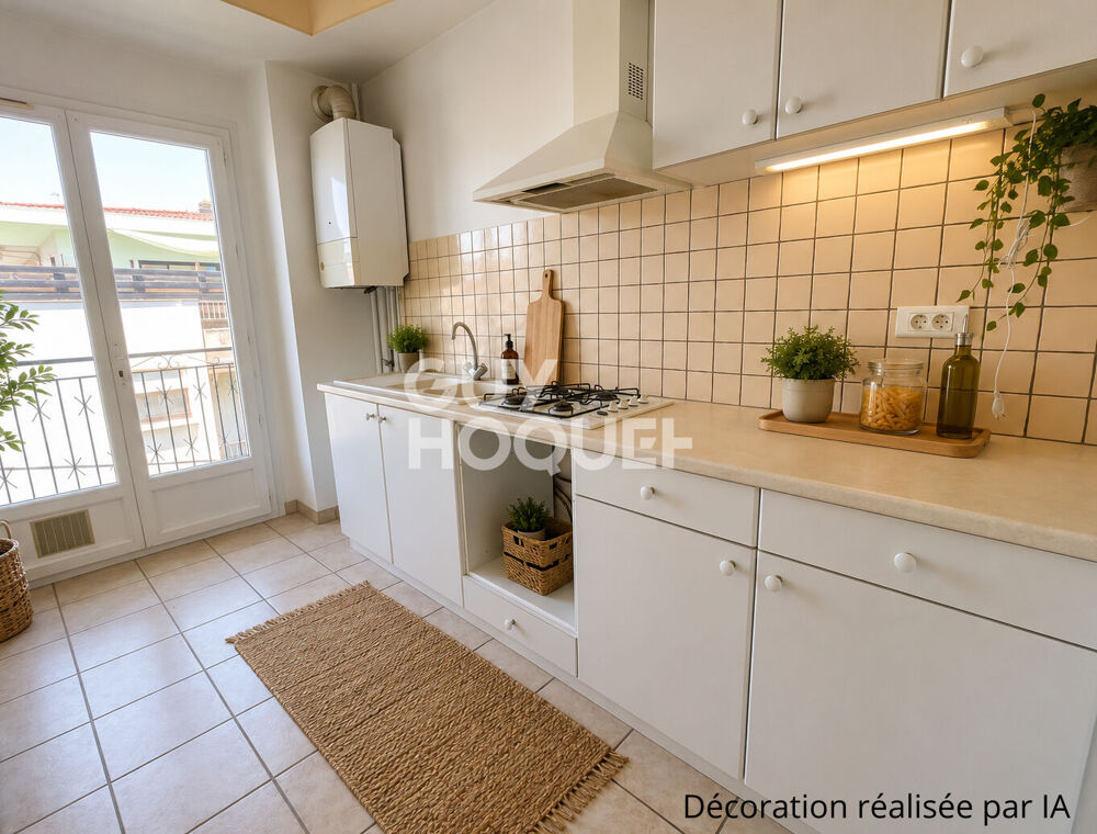 Appartement lumineux avec balcon et parking