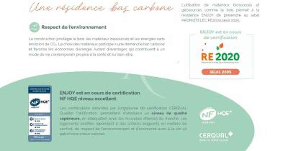 Vente Appartement A VENDRE : Charmant Appartement Neuf de Type 2 avec magnifique terrasse Angers