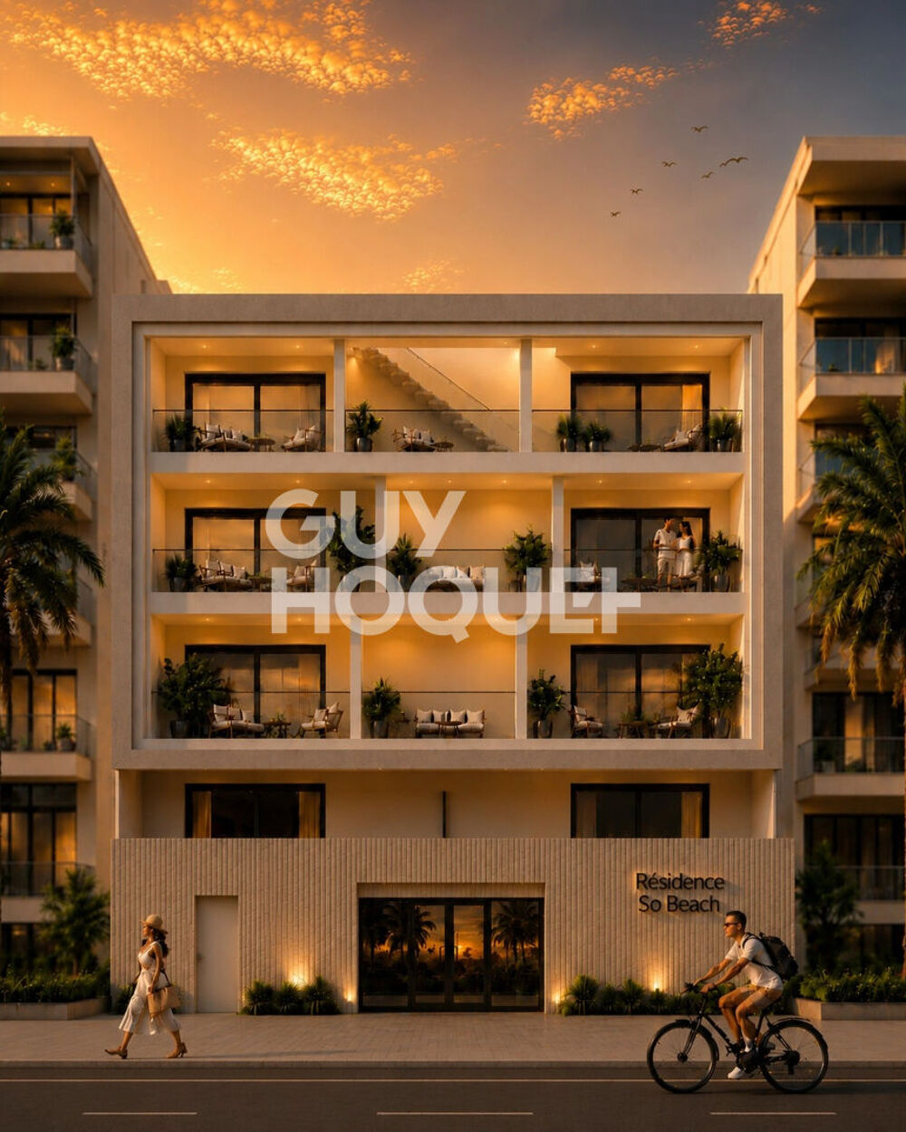 Canet-en-Roussillon - Programme NEUF - Appartements vue mer exceptionnelle