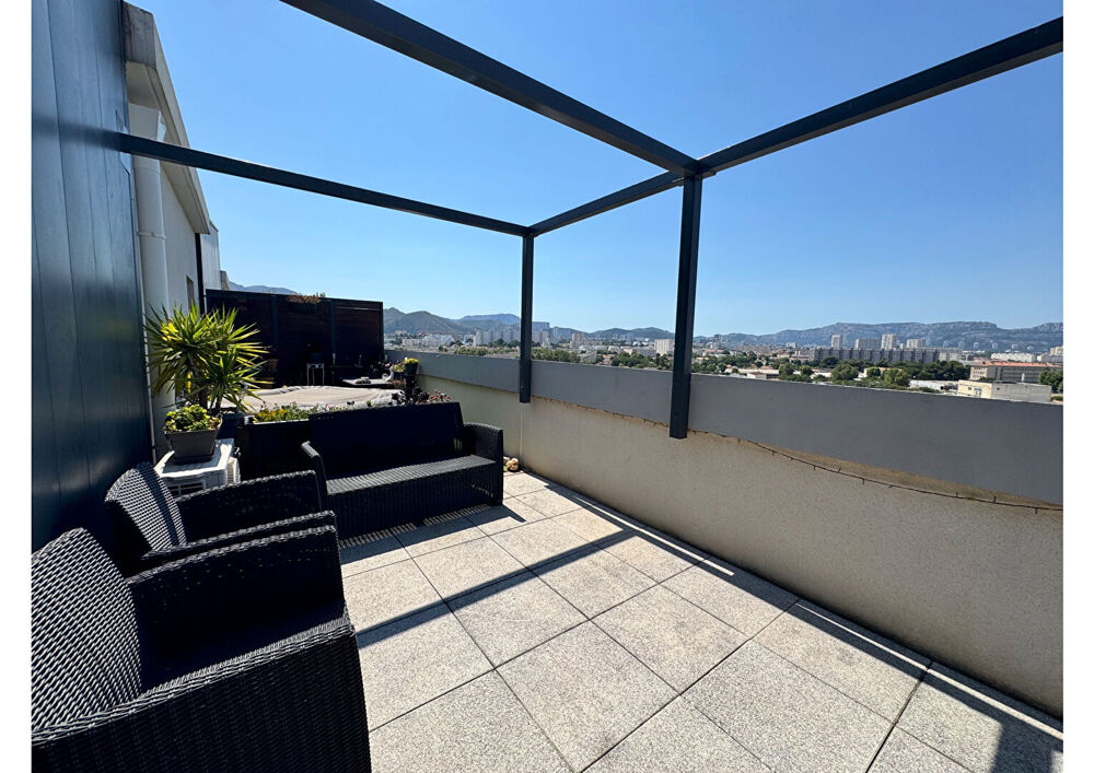 Appartement 4 pièces, Palais Omnisports, Toit terrasse au 8ème Etage 86m² Meublé