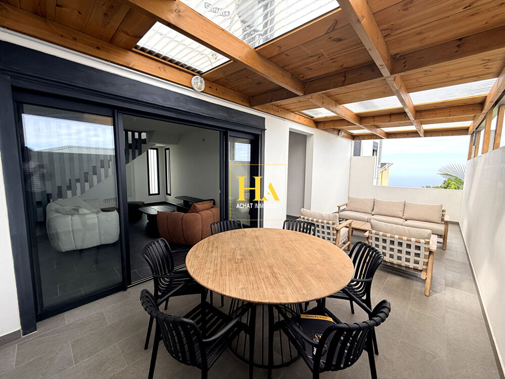 Maison contemporaine avec vue mer, Petite-Île, Ravine du Pont, 3 pièces