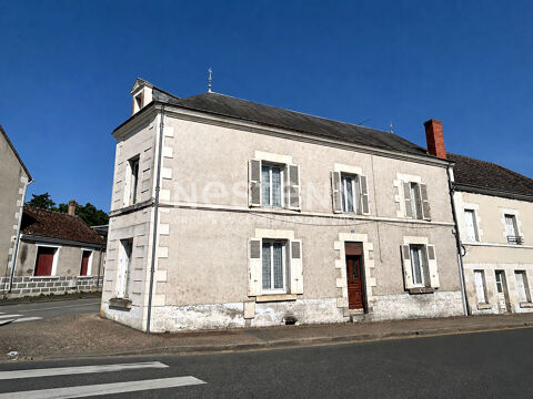   MAISON DE VILLE 3 CHAMBRES AVEC DEPENDANCES VAL FOUZON (INDRE 36) Maison - 6 pièce(s) - 166 m²