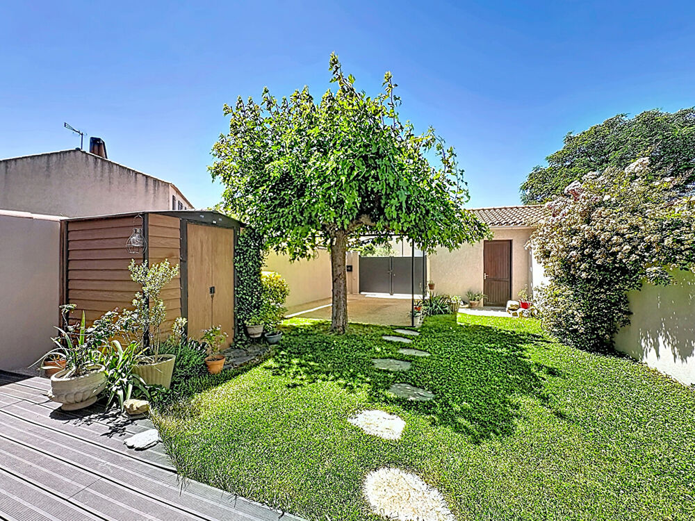 Maison 92 m2 à Avignon T4 avec 3 chambres - garage, jardin et forage