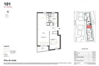  Appartement à vendre 2 pièces 51 m²