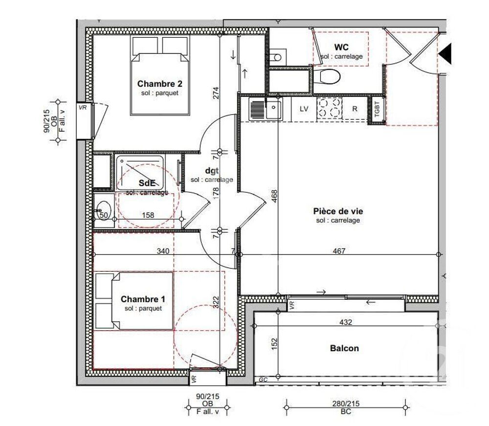 APPARTEMENT NEUF Type 3 à SAINT HILAIRE DE RIEZ