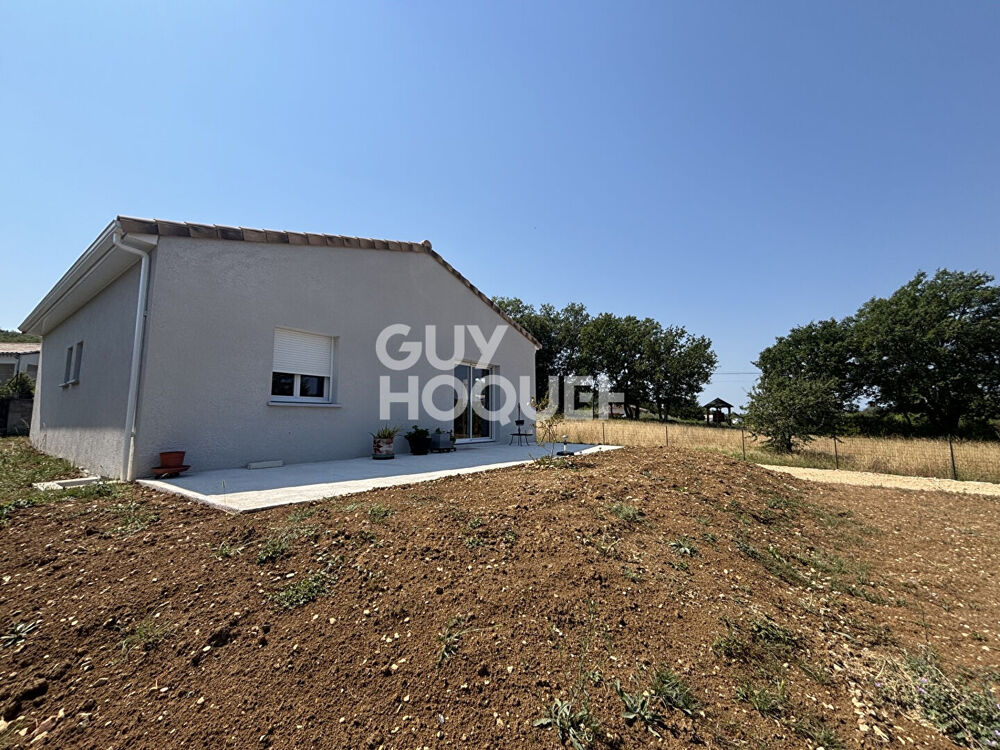 À vendre à Pradons : maison neuve 86 m², prestations de qualité et terrain constructible