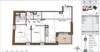Vente Appartement Appartement T3 Angers les justices expo sud sur jardin paysagé Angers