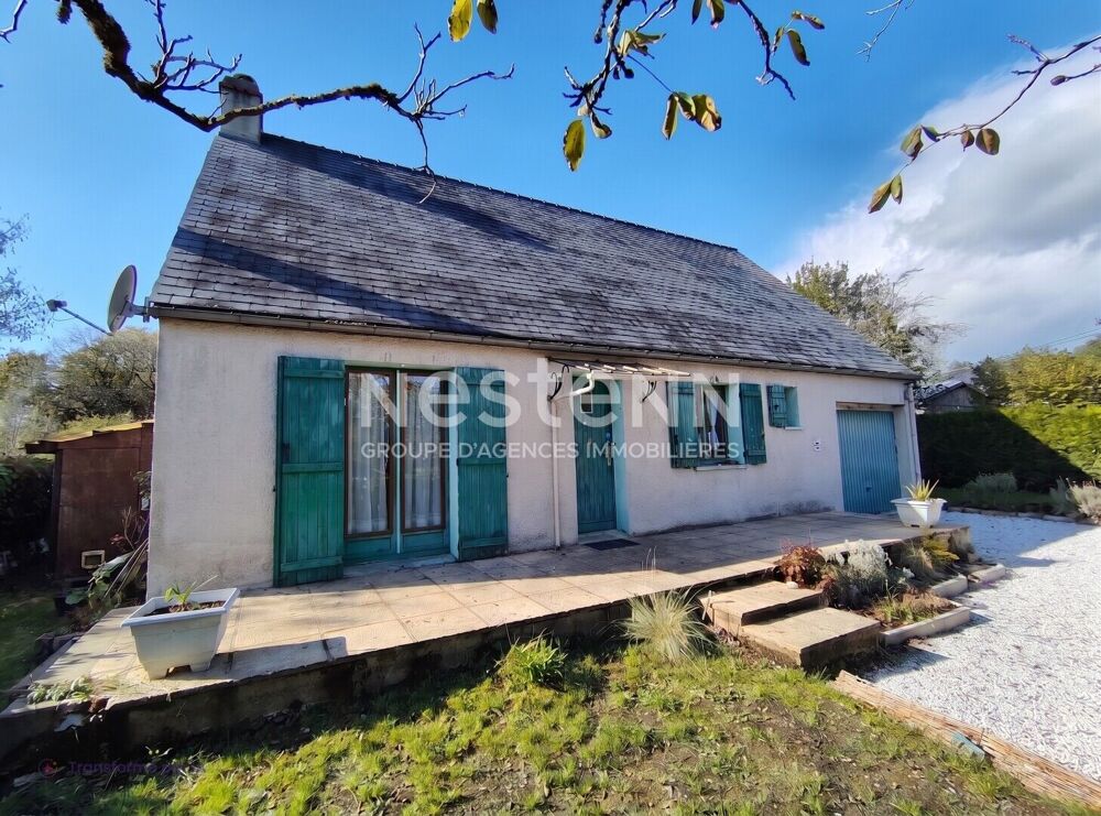 Vente Maison Maison de plain-pied ? Pluherlin ? Terrain arboré de 1 610 m² ? 80 m² ? 3 chambres Pluherlin