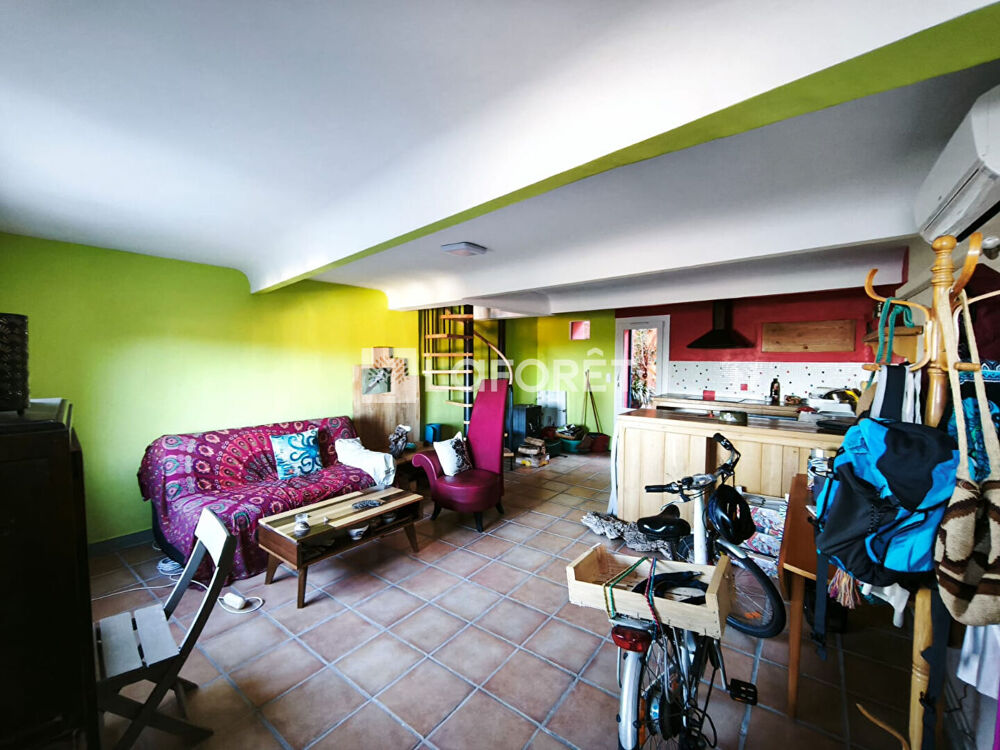 Charmante maison de village rénovée avec cour Llauro