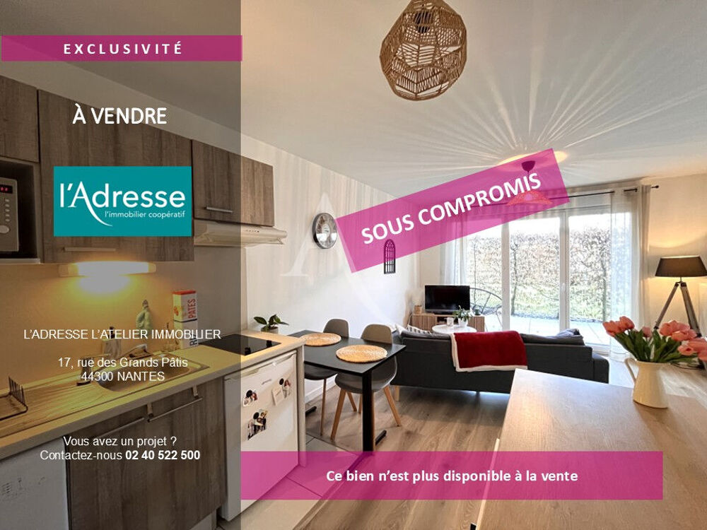 Appartement Nantes 2 pièce(s)